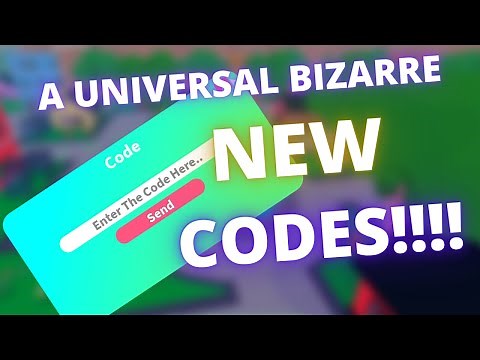 A UNIVERSAL BIZARRE NEW CODE!!!