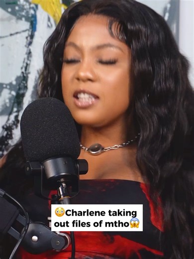 Charlene taking out file of mtho