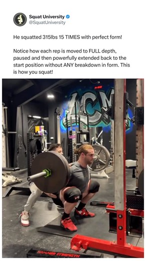 Squat University on Instagram: "“Squat of the week” award goes to @justinbadurina. This is how you lock-in for a COMPLETE SET! . His Shoes: the @tyrsport L-2 lifters I helped design with a wide toe box."