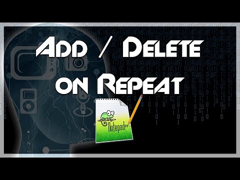 TUTORIAL: How to Make an Notepad++ Macro that Adds or Deletes Lines