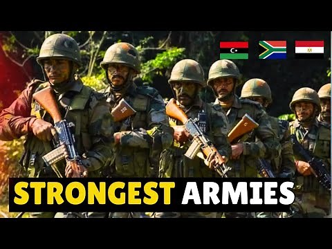 Top 10 STRONGEST MILITARIES in Africa in 2025.