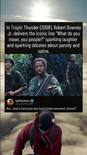 Tropic Thunder Movie Scene | Robert Downey Jr Legendary Line