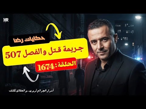 الحلقة 1674 : قصة بوليسية | جـــــريمة قـــــــتل غامضة وقضية الفصل 507