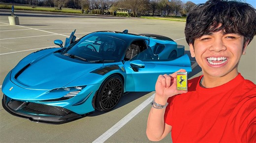 I stole Cash’s Ferrari