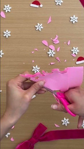 DIY Pinka-tastic Snowflakes 💗❄️ | Pinkalicious & Peterrific | PBS KIDS #Shorts