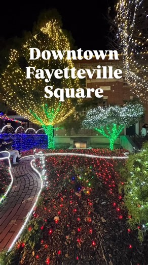 83 reactions | ❤️Downtown Fayetteville Square at Christmas #fayettevillear #fayettevillearkansas #fayettevillesquare #lightsoftheozarks #northwestarkansas #nwatravelguide #thingstodonwa #nwachristmas | Northwest Arkansas Travel Guide | Facebook