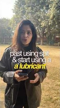 Stop Using Saliva. Here’s Why Lubricant Is Better