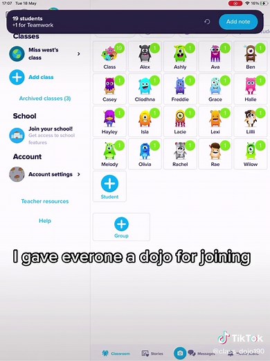 Class dojo on TikTok