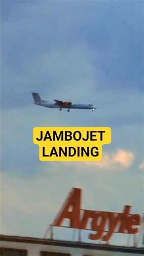 Jambojet Dash 8 Sunset Landing JKIA | Argyle Grand Approach