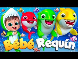 La Chanson Dansante de Bébé Requin | Une Chanson Amusante et Ludique #chansonpourenfants #bébérequin