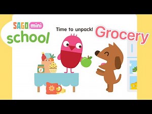 [ SAGO MINI SCHOOL] Grocery, Gameplay, Educational Learning for Kids on iPad | GAME SHARK