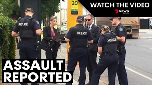 Police investigate alleged assault incident at bus stop