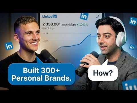 He makes people famous on LinkedIn! LinkedIn Growth Strategy