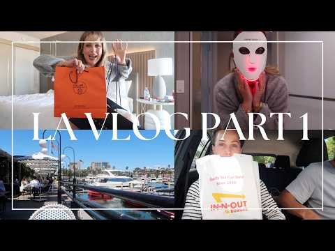 Why I moved to LA | Newport Beach, Shopping, Hermès Unboxing & Skincare routine