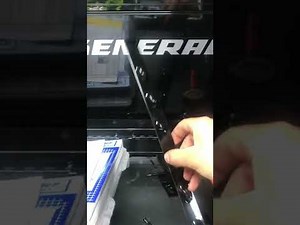 How to open the drawers with the lid closed on a US General 26" tool chest