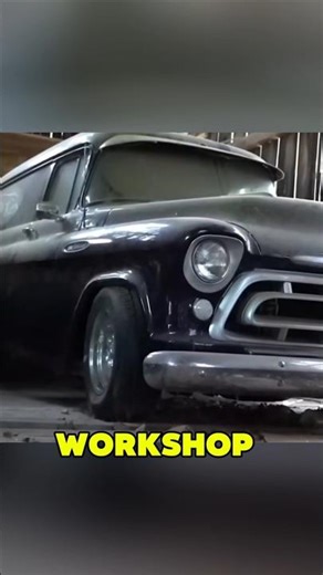 This abandoned 1957 Chevy roared back to life after 15 years and the sound gave everyone chills 😮🔥