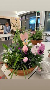 We were in Worcester, Sturbridge, and Spencer Senior Centers this week making Spring Color Bowls. | Bemis Farms Nursery