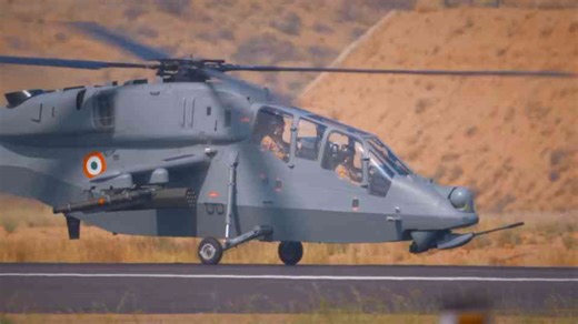 This helicopter was built for one job and it is not transport