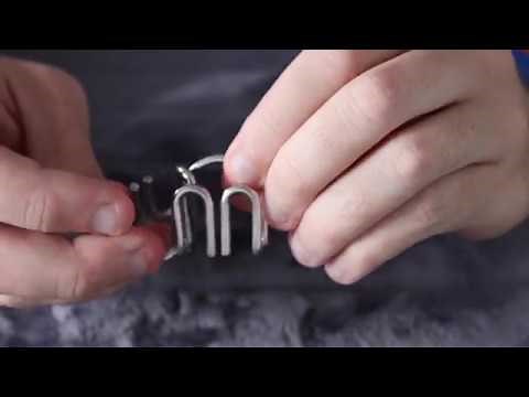 How To Solve The DOUBLE M Metal Puzzle SOLUTION