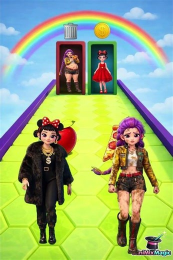 POV 🍔💵💖 Rumi & Zoey Choose: Rich Pool or Poor Pool? | Sprunki x K-Pop Demon Hunters #huntrix #rumi