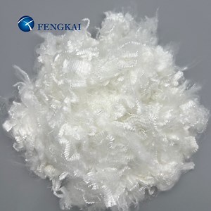 [Hot Item] Polyester Micro Fiber Virgin Grade 1.2D*51mm Silicone White