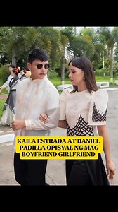Daniel Padilla at Kaila Estrada official mah boyfriend girlfriend #DanielPadilla #kailaestrada #ogiediaz | Venielyn Rahman