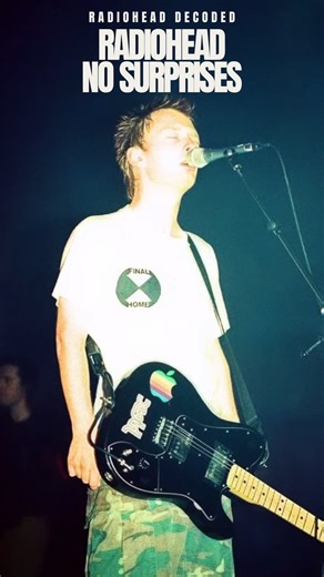 Radiohead Decoded | Radiohead playing “No Surprises” Live at the Glastonbury Festival on the 28th of June, 1997 This song was directly inspired by the... | Instagram