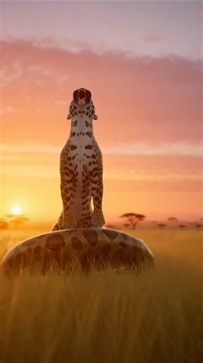 Jaguar and Python hybrid #hybrid #animals #hybridanimals