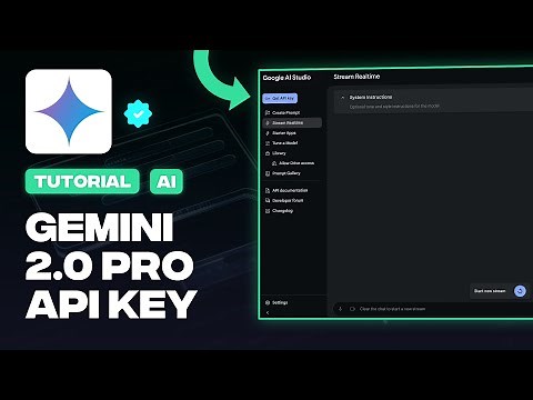 How to Get Gemini 2.0 Pro API Key Access (Tutorial)