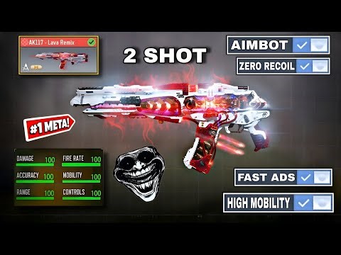 NEW "2 SHOT" AK117 Gunsmith! its TAKING OVER COD Mobile in Season 9