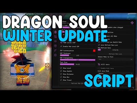 [❄️UPDATE] Dragon Soul OP Script Auto Farm, Kill Aura & God Mode - Roblox 2025