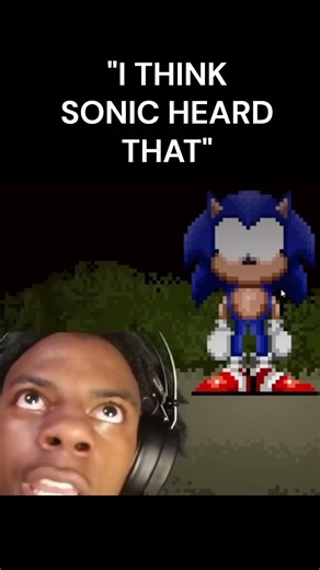 "SONIC HEARD THAT FOR SURE BRO"{#memes #helpmemakethismakesense #clips #funny #ishowspeed #comedy }