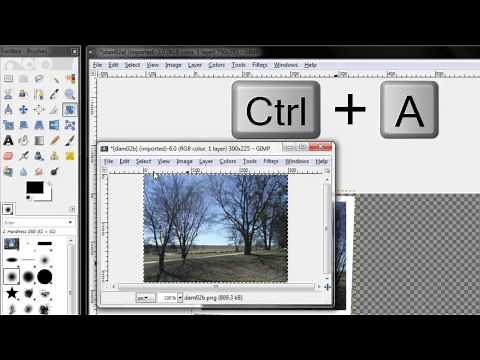 Making a Panorama with GIMP or Photoshop.