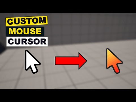 How To Change The Mouse Cursor In Unreal Engine 5 Tutorial