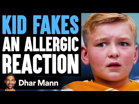 Kid FAKES ALLERGIC REACTION, He Instantly Regrets It | Dhar Mann