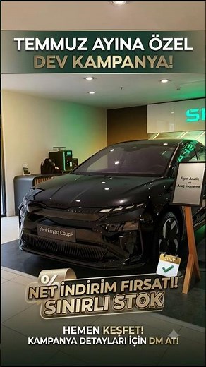 SKODA ENYAQ COUPE E-SPORTLINE 60 190PS #skoda #enyaq #ENYAQCOUPE #reels #kampanya #keşfet