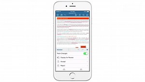 Word for iPhone view, create and edit docs for free
