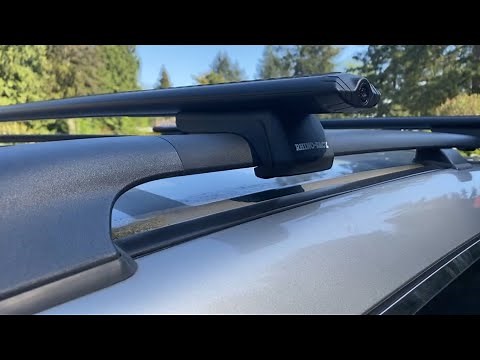 Installing Rhino Rack Vortex Crossbars on Existing Roof Rails. Acura MDX.