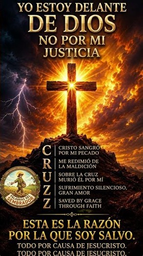 ✝️"La Cruz es la Razón! Palabras Del Sembrador#devocionalcristiano #motivacion