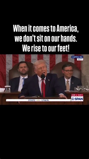 Last night, I sat with Democrat colleagues to lead by example. When it comes to America, we don’t sit on our hands, WE RISE TO OUR FEET. 🇺🇸 Protecting our citizens should unite us as Representatives. Instead, my colleagues on the left sat with scowls while I stood for law enforcement, secure borders, a strong economy, and safer communities. Setting the standard means standing up. 💪🏻💥 Leading by example means putting America first.🇺🇸 We can disagree on policy. But we must be united in defe
