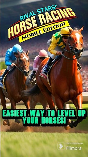 SUPER EASY Rival Stars Horse Racing How To Level Fast!