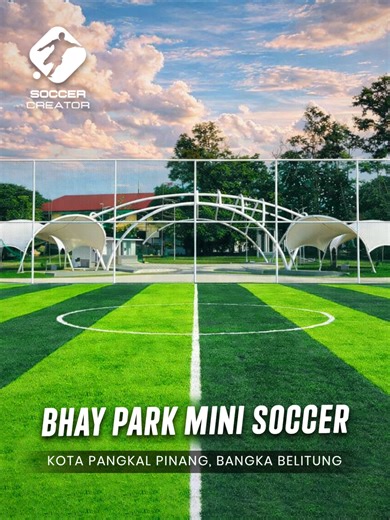 Lapangan Mini Soccer Baru di Bhay Park, Pangkal Pinang