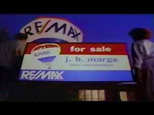 REMAX Real-estate Agents Above The Crowd TV Commercial (October 1986)