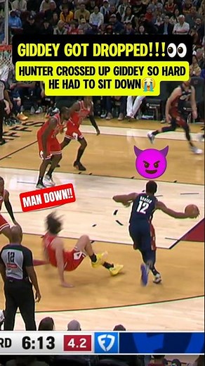 Josh Giddey had his ANKLES BROKEN😭