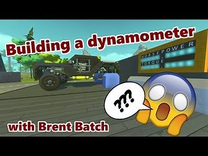 Building a dynamometer to measure HORSEPOWER?? | Scrap Mechanic