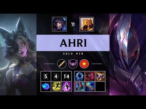Ahri Mid vs Azir - VN Master Patch 25.18
