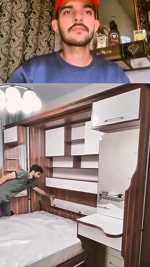 752K views · 9.4K reactions | Folding complete room setup  #foldable #roomdecor #design #reelsfypシ #trendingreel | FutureForge Tech | Facebook