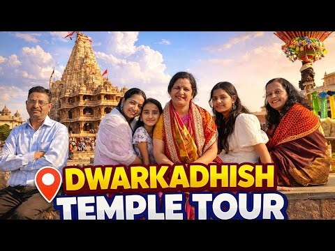 Dwarkadhish Temple Tour | Complete Darshan & Travel Guide | Dwarka Gujarat 🙏