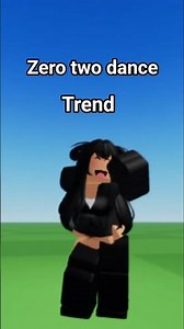 Doing the Zero two dance trend! #zerotwodance #roblox