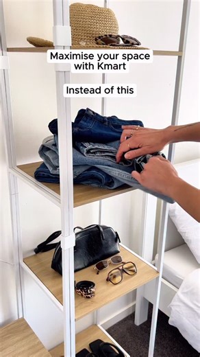 Kmart New Zealand on Instagram: "Tidy up with $10 linen-look and $17 stripey storage bags, plus an over-the-door organiser that’s pure genius 😍 #KmartFinds #KmartNZ"
